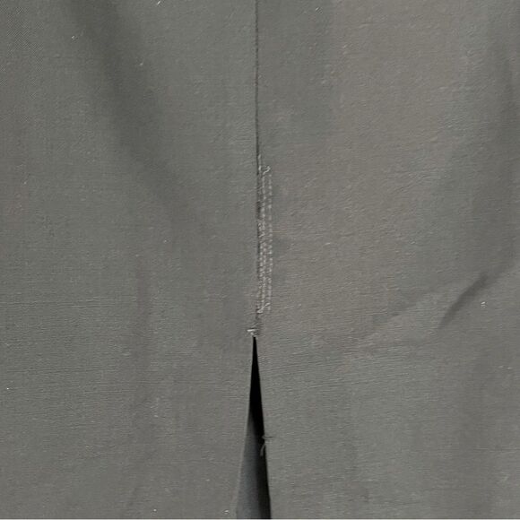 ARMANI COLLEZIONI | Black Virgin Wool Suit Skirt (8) - Picture 3 of 5